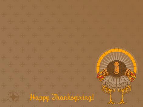 Thanks Giving Hen Wallpaper