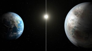 Earth and Kepler-452b, NASA, Earth like planet